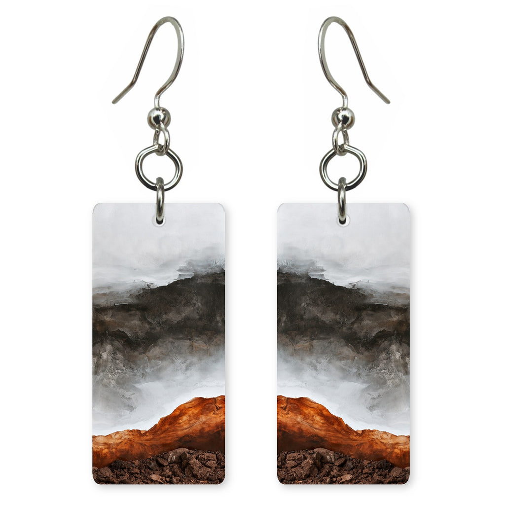White Cloud Humility Earrings | FWX977