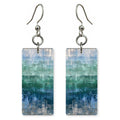 Layered Remembering in Sea Glass Earrings | FWX980