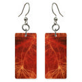 Scarlet Roots of Memory Earrings | FWX98