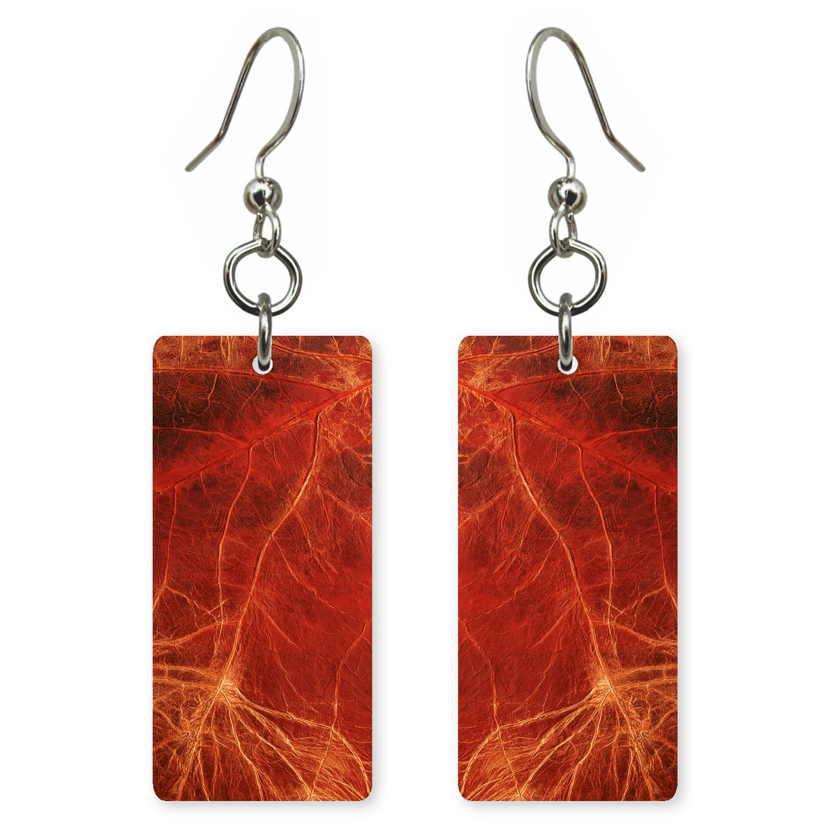 Scarlet Roots of Memory Earrings | FWX98