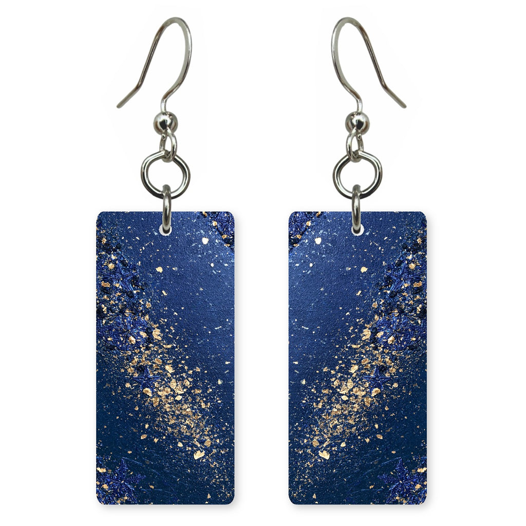 Midnight Hope Gold-Dusted Earrings | FWX997