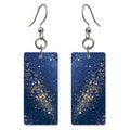 Midnight Hope Gold-Dusted Earrings | FWX997