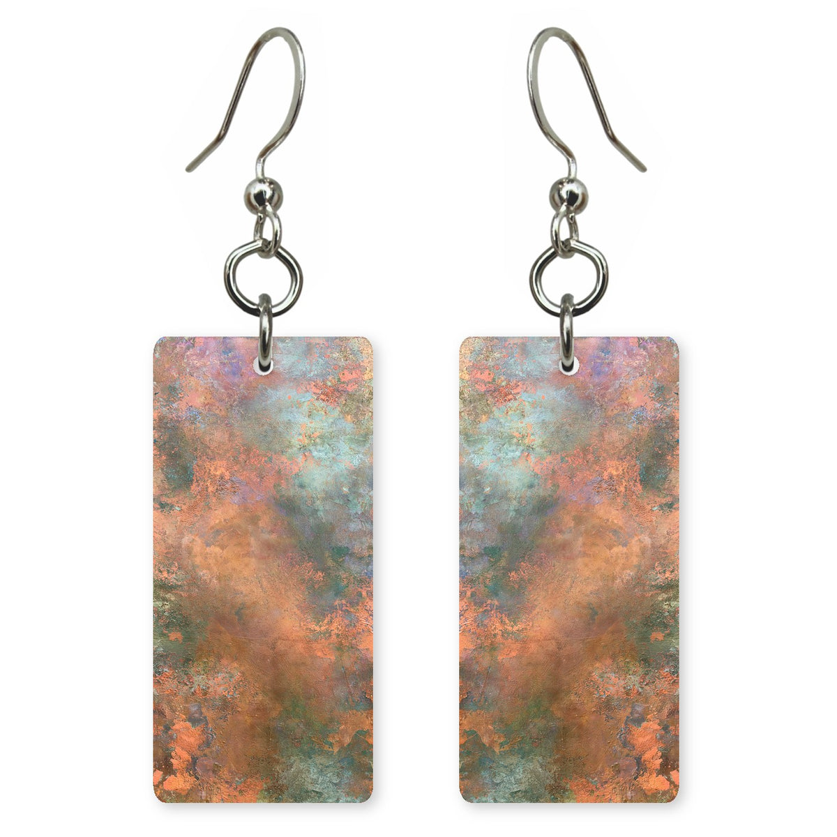 Peach Rust Tenderness Earrings | FWX998