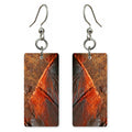 Burnt Orange Fortitude Earrings | FWX999