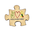 Peace, Love, Able Magnet #M018