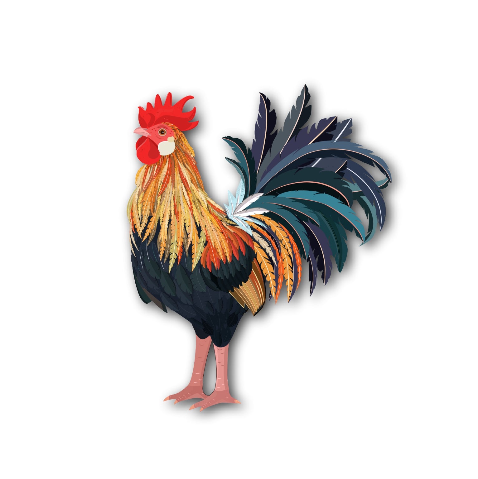 Rooster Magnet #M024