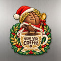 I Came, I Saw, I Brewed Magnet #M422 — full-color wooden magnet