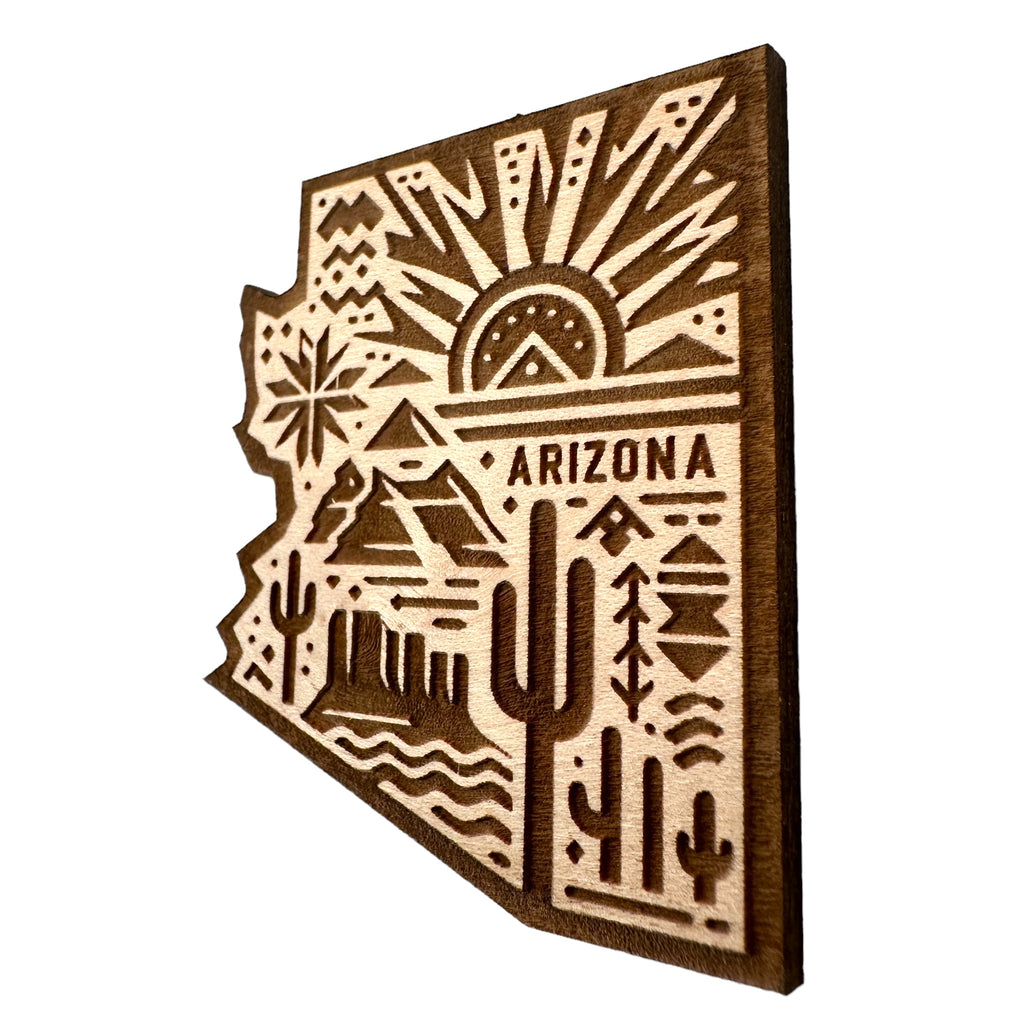 Arizona Rising American Maple Magnet #MM504