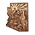 Saguaro Arizona American Maple Magnet #MM505