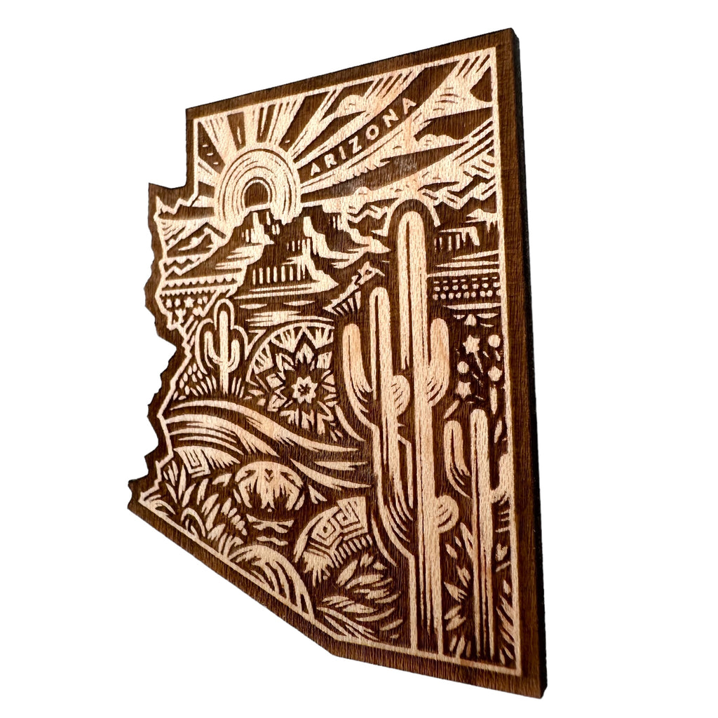 Saguaro Arizona American Maple Magnet #MM505