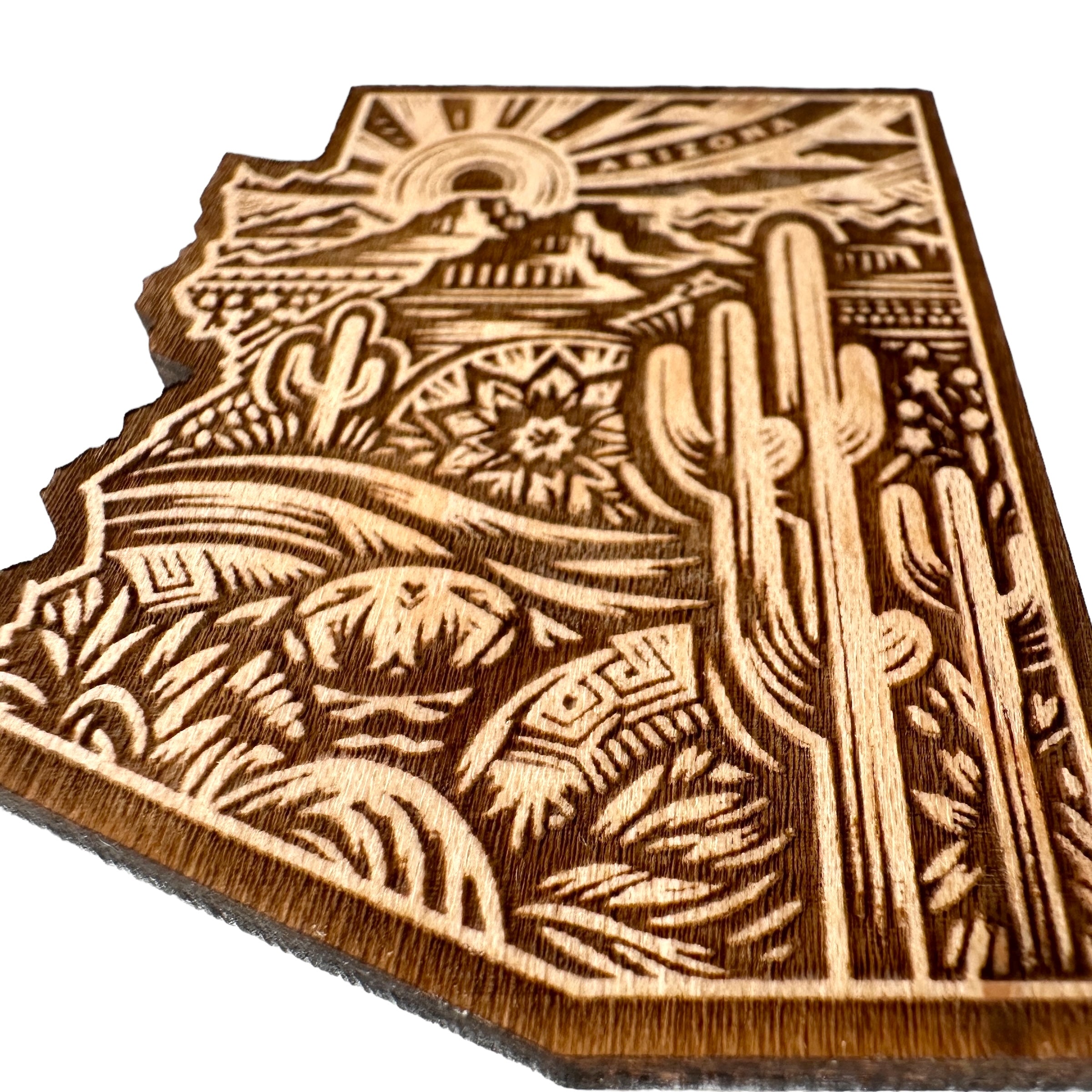 Saguaro Arizona American Maple Magnet #MM505