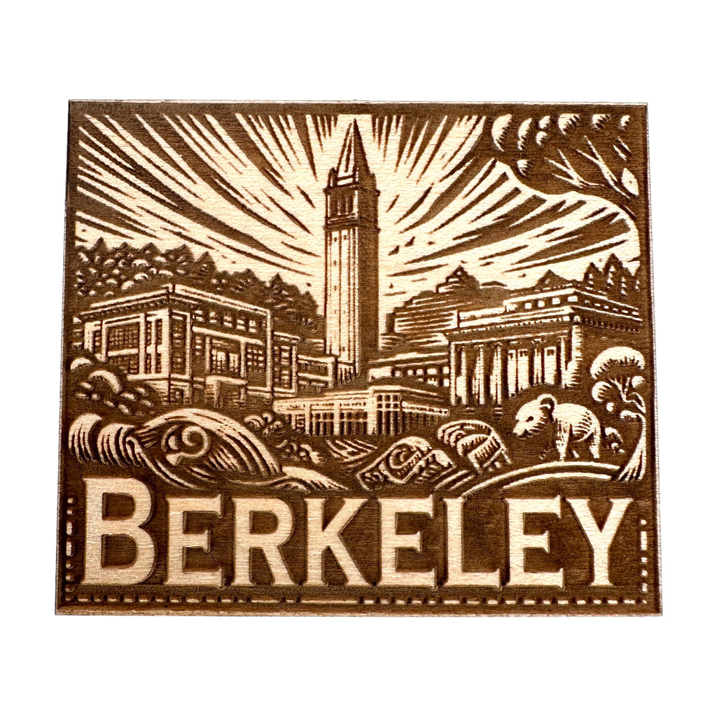 Berkeley California American Maple Magnet #MM506