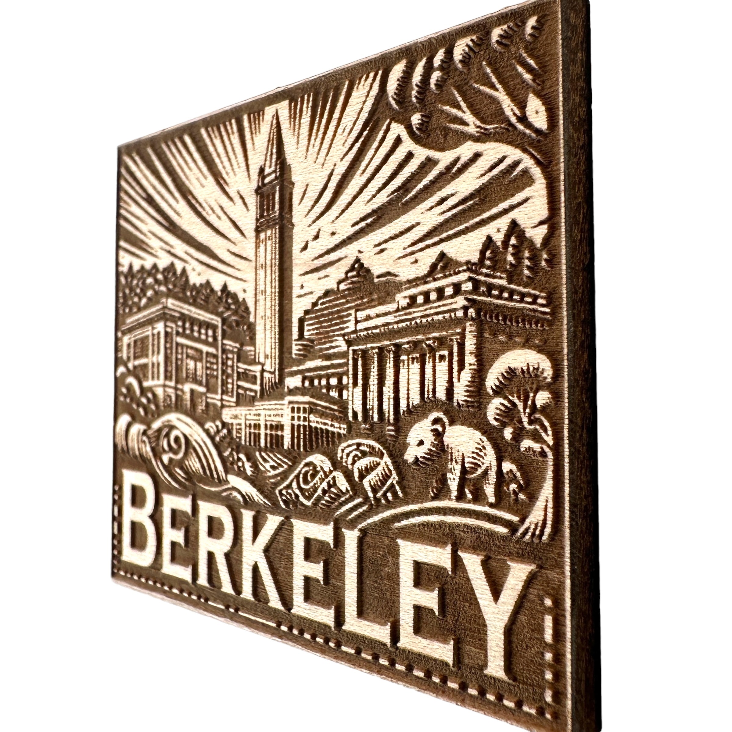 Berkeley California American Maple Magnet #MM506