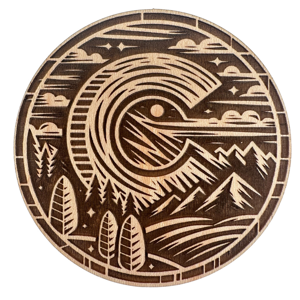 Colorado​ C American Maple Magnet #MM509