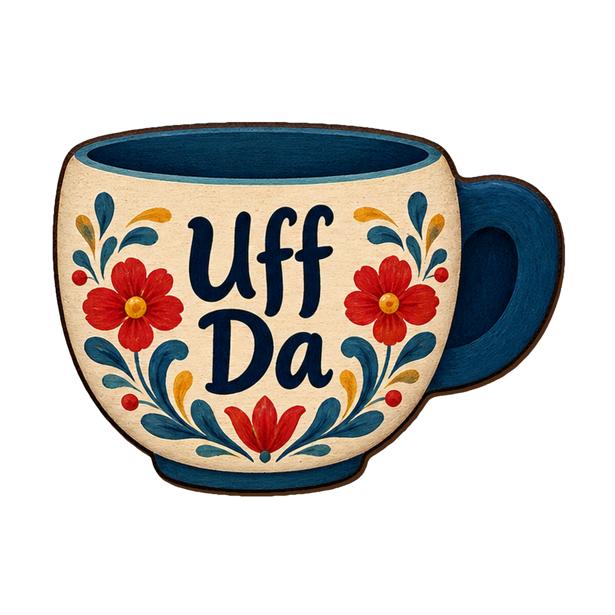 Uff Da mug Magnet #M555