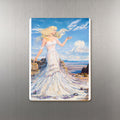 MC55 Spirit of the Desert custom maple magnet for Maturango Museum, 3-4 format