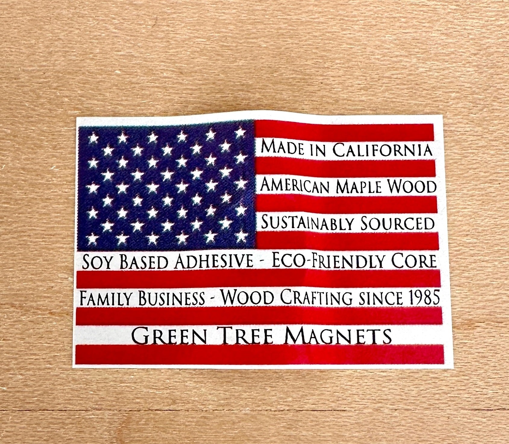 Halloween Maple Magnet #MM001