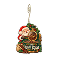 The Roast Before Christmas Ornament #O916 — full-color wooden ornament