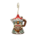 Merry Moka Mountain Ornament #O929 — full-color wooden ornament