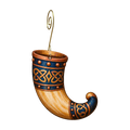 Drinking horn Ornament #O943