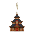 Stave-church house Ornament #O945