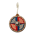 Viking shield crest Ornament #O951