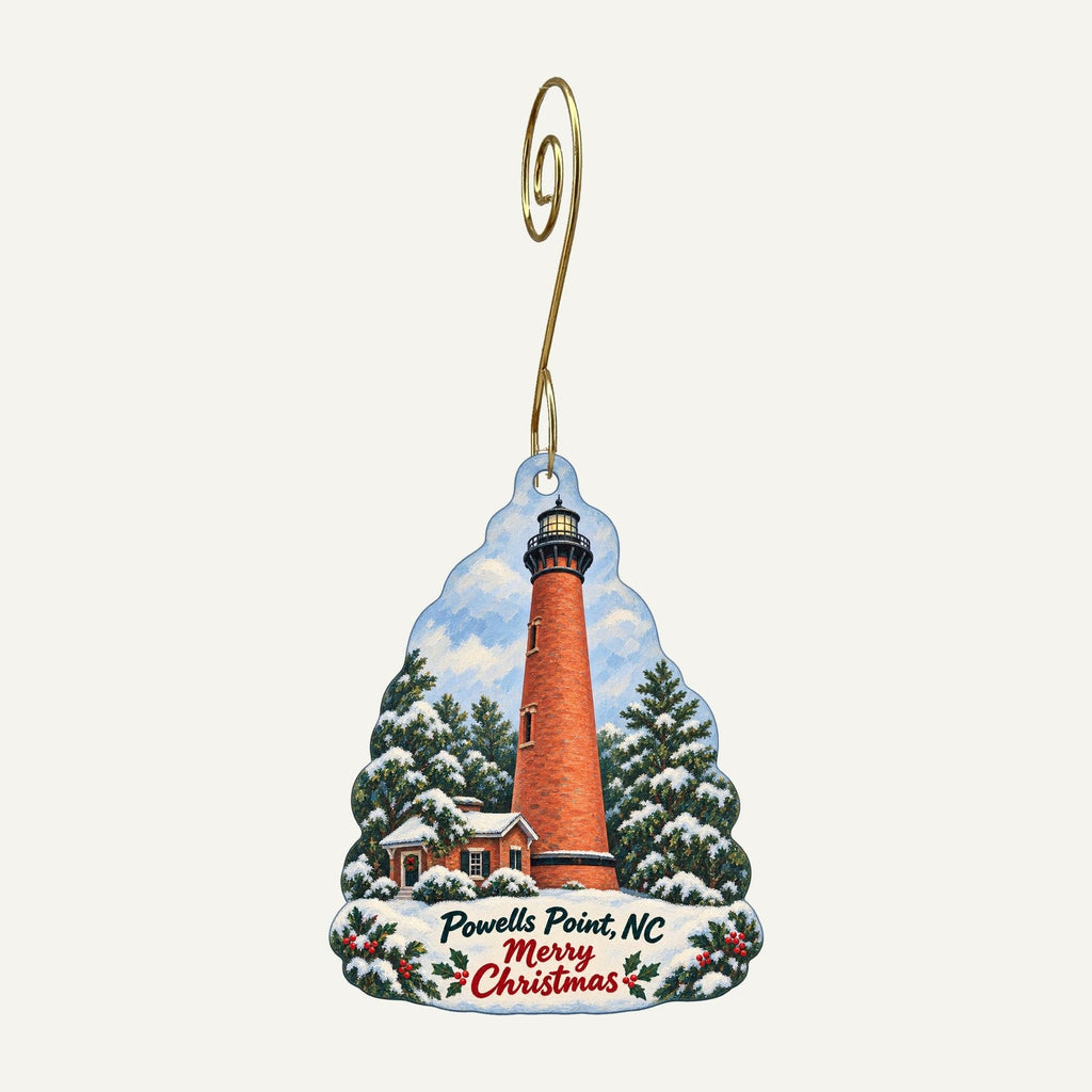Lammers Stained Glass & Gifts Christmas custom wood ornament OC1128 hanging on hook