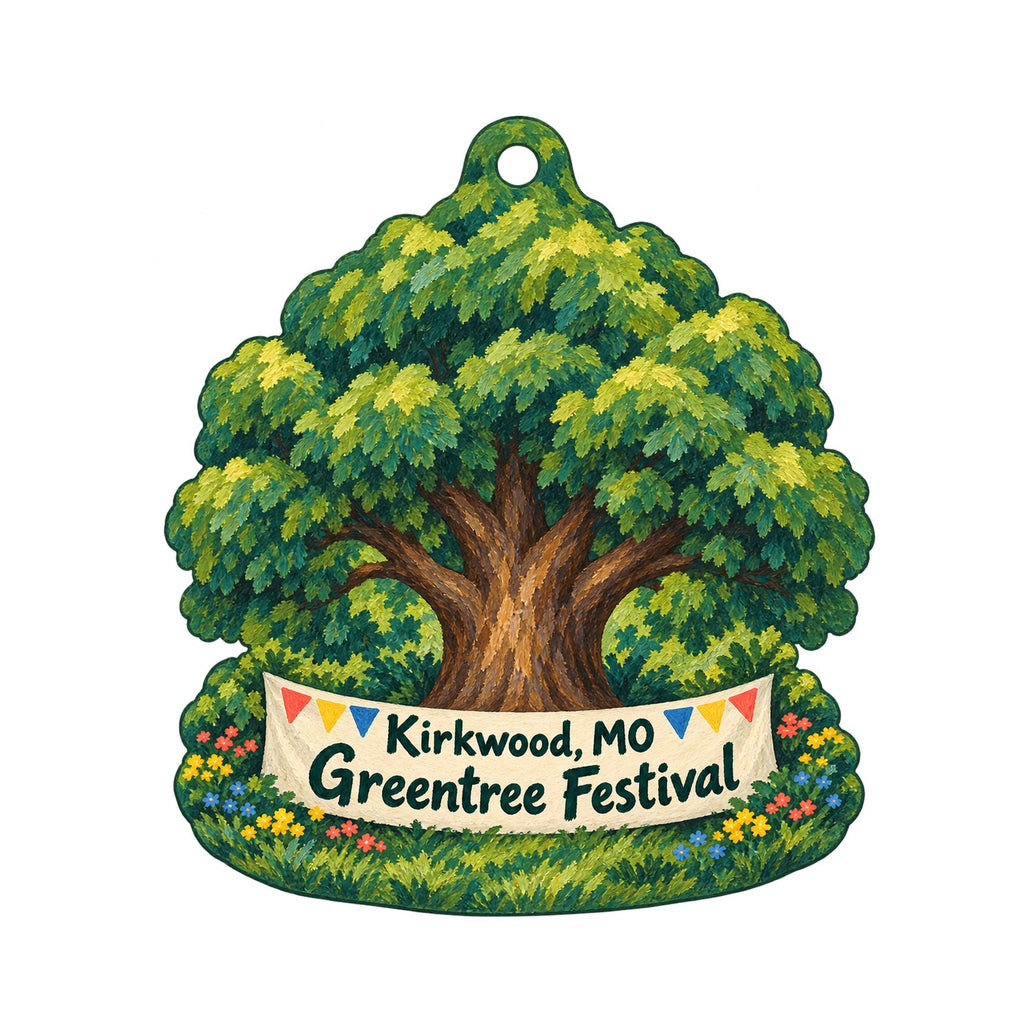 Summit Produce at Kirkwood Farmers Market Town Icon custom wood ornament OC1135 on white
