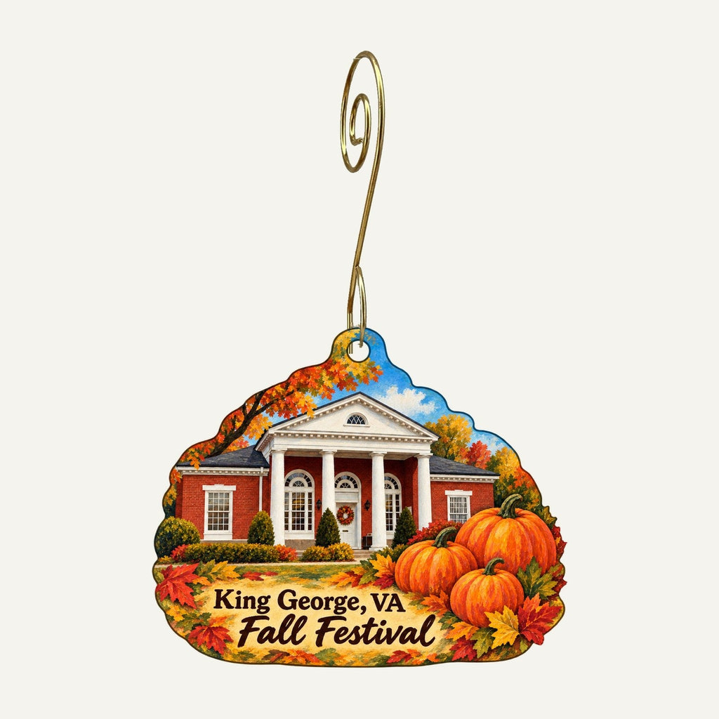 Mary's Cakery & Candy Kitchen Town Icon custom wood ornament OC1189 hanging on hook