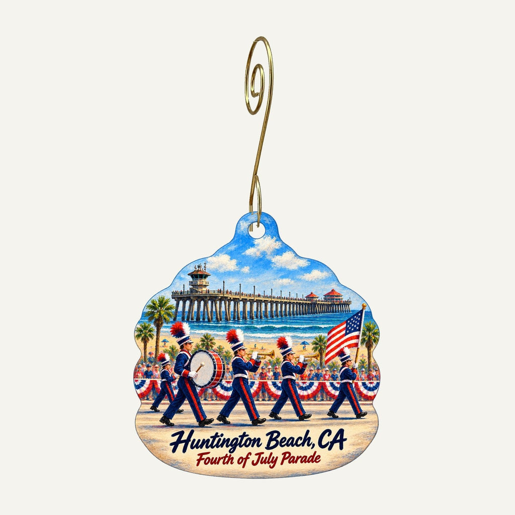 Crown Ace Hardware Town Icon custom wood ornament OC1216 hanging on hook