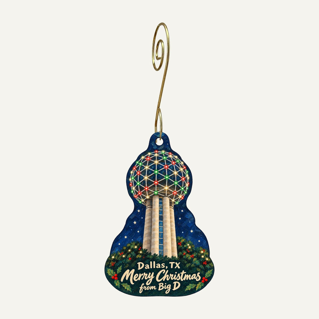 Zsa Zsa's Christmas custom wood ornament OC1266 hanging on hook
