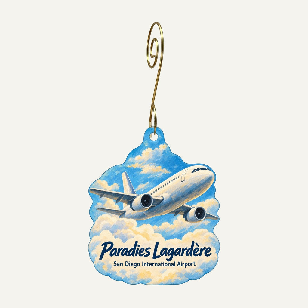 Paradies Lagardère Logo custom wood ornament OC134 hanging on hook