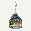 Mountain Girl Clothing Christmas custom wood ornament OC141 hanging on hook