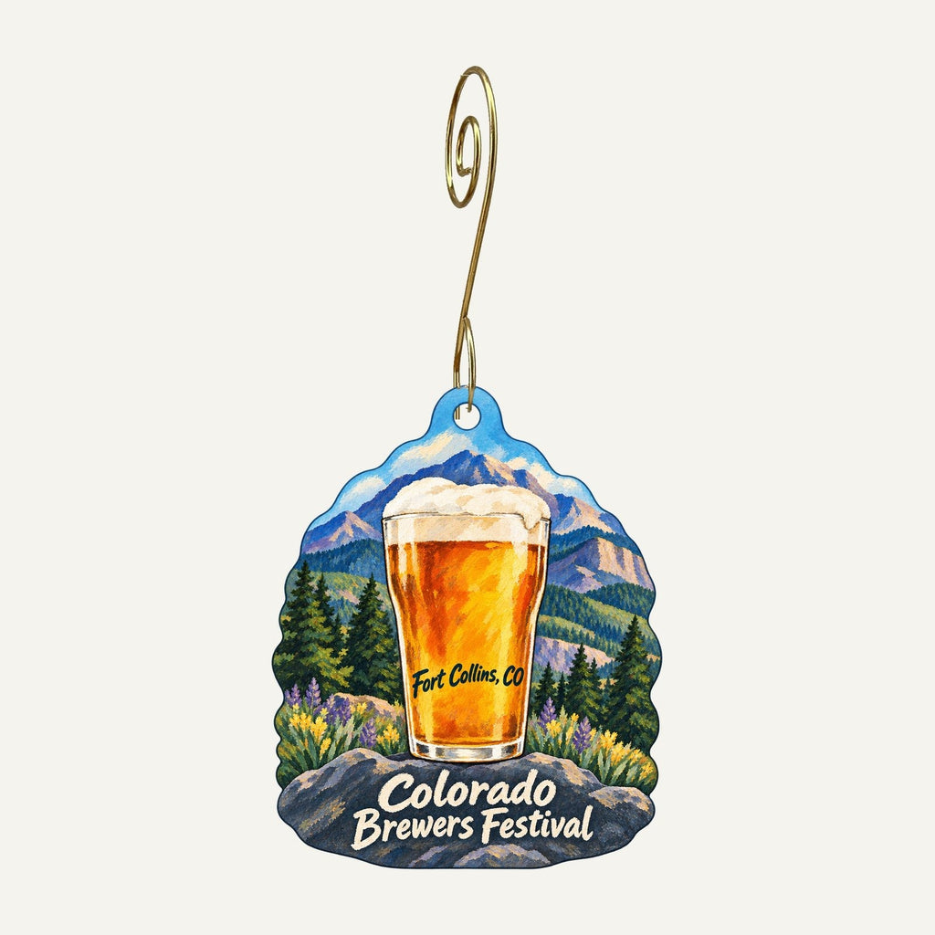 Pack a Dilly Town Icon custom wood ornament OC1468 hanging on hook