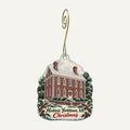 Eastern National - Colonial National Historical Park store Christmas custom wood ornament OC156 hanging on hook