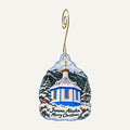 Shop Trove Christmas custom wood ornament OC174 hanging on hook
