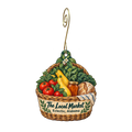 Lake Martin Mini Mall — Local inspiration custom wood ornament OC1750, photographic gold spiral hook