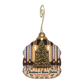 The Durham Museum — Christmas custom wood ornament OC1752, photographic gold spiral hook
