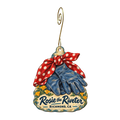 Rosie the Riveter National Historical Park — Store identity custom wood ornament OC1781, photographic gold spiral hook