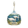 Buckalew's General Store — Local inspiration custom wood ornament OC1963, photographic gold spiral hook