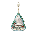 Assiniboine Park Zoo — Christmas custom wood ornament OC1986, photographic gold spiral hook