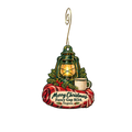 Fancy Gap / Blue Ridge Parkway — Christmas custom wood ornament OC2049, photographic gold spiral hook