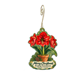 Reading Greenhouse & Farm Market — Christmas custom wood ornament OC2070, photographic gold spiral hook
