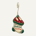 Smithsonian Museum Stores - NMAH receiving dock Christmas custom wood ornament OC222 hanging on hook