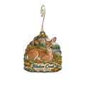 Bledsoe Creek State Park — Store identity custom wood ornament OC2246, photographic gold spiral hook