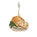 Frankenmuth Bavarian Inn — Christmas custom wood ornament OC2295, photographic gold spiral hook