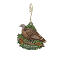 TPWD - South Llano River SP — Local inspiration custom wood ornament OC2317, photographic gold spiral hook