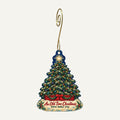 Silver Dollar City Christmas custom wood ornament OC231 hanging on hook