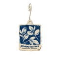 Landscape Inspired Gallery (and Beads!) — Local inspiration custom wood ornament OC2323, photographic gold spiral hook