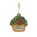 Nature Center of Cape May — Christmas custom wood ornament OC2394, photographic gold spiral hook
